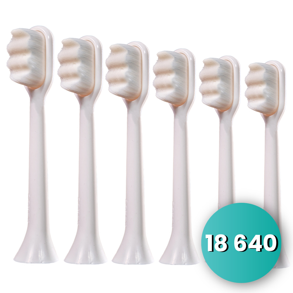Levně Náhradní hlavice 18640 štětin GentleSonic 6x hlavice